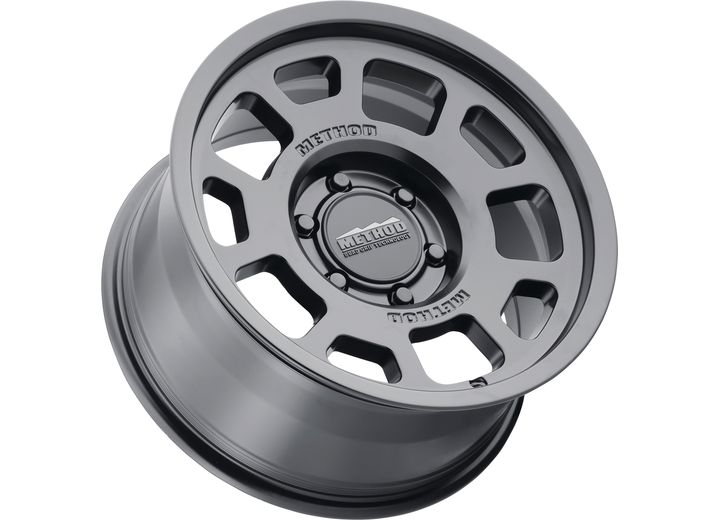 MR705 17X8.5 0MM OS 6X5.5 106.25MM CB MATTE BLACK                                                    